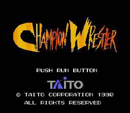 Champion Wrestler screenshot 3 for PC Engine